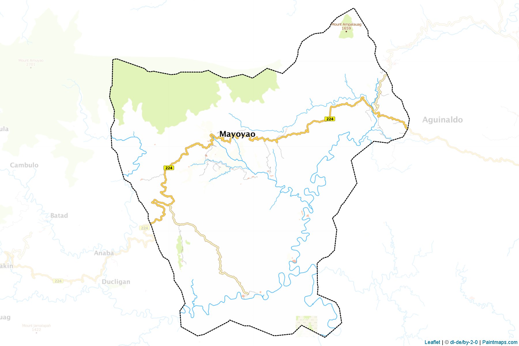 Muestras de recorte de mapas Mayoyao (Ifugao)-1