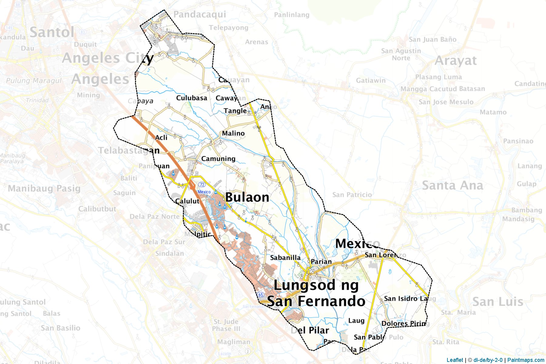 Mexico (Pampanga) Map Cropping Samples-1