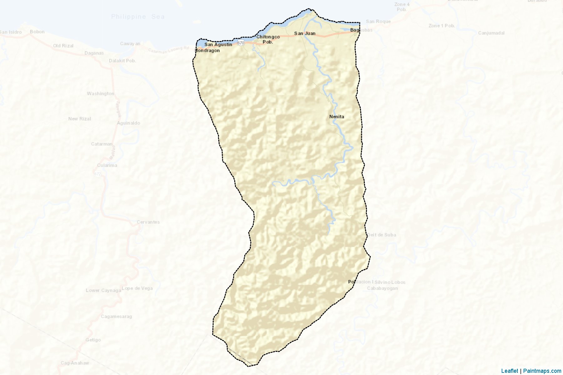 Mondragon (Northern Samar) Map Cropping Samples-2