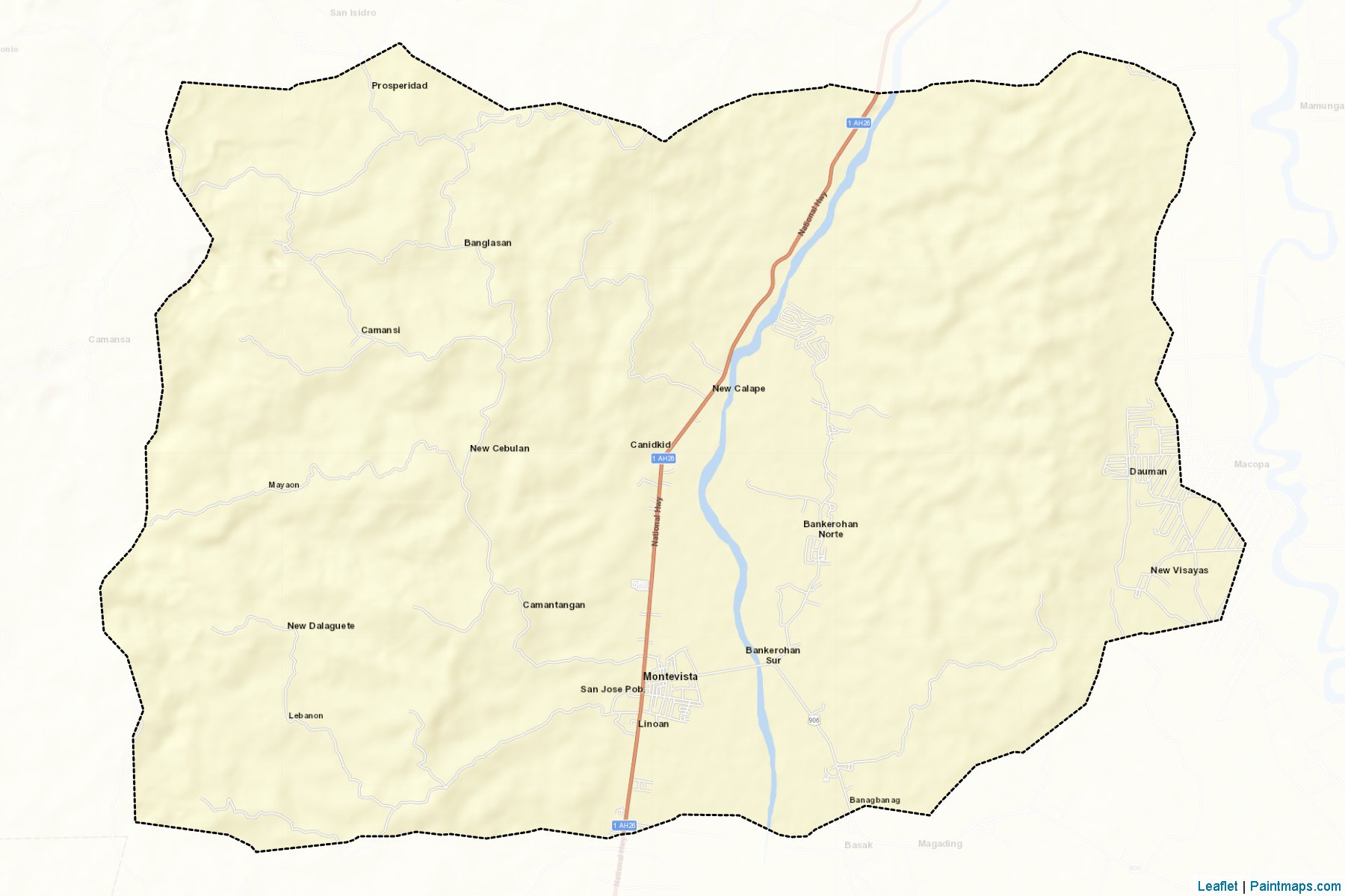 Montevista (Compostela Vadisi) Haritası Örnekleri-2