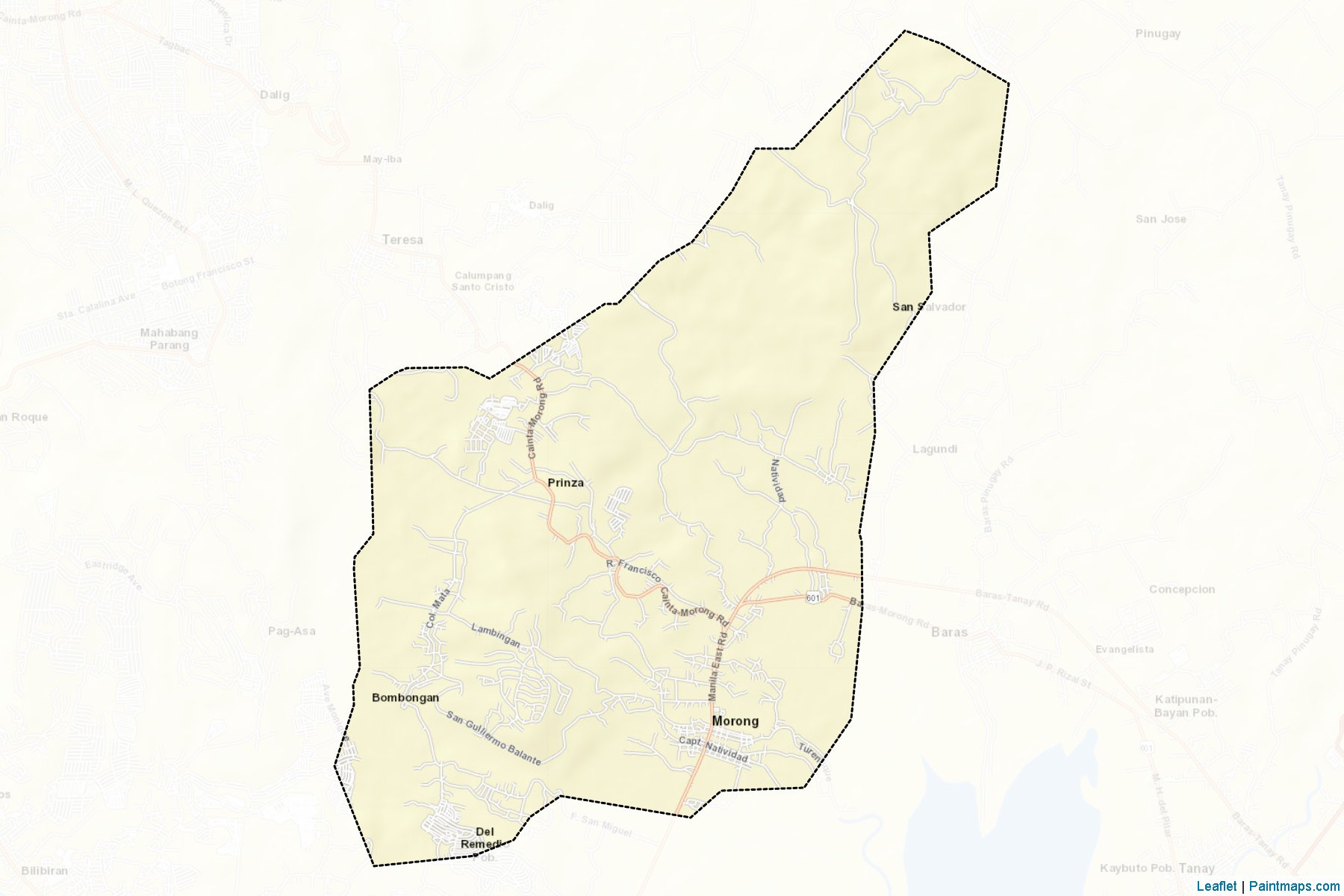 Morong (Rizal) Map Cropping Samples-2