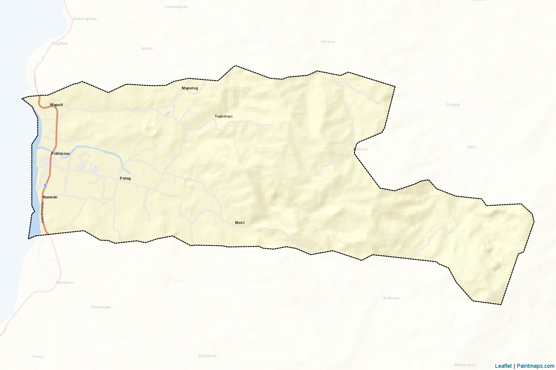 Naawan (Misamis Oriental) Map Cropping Samples-2