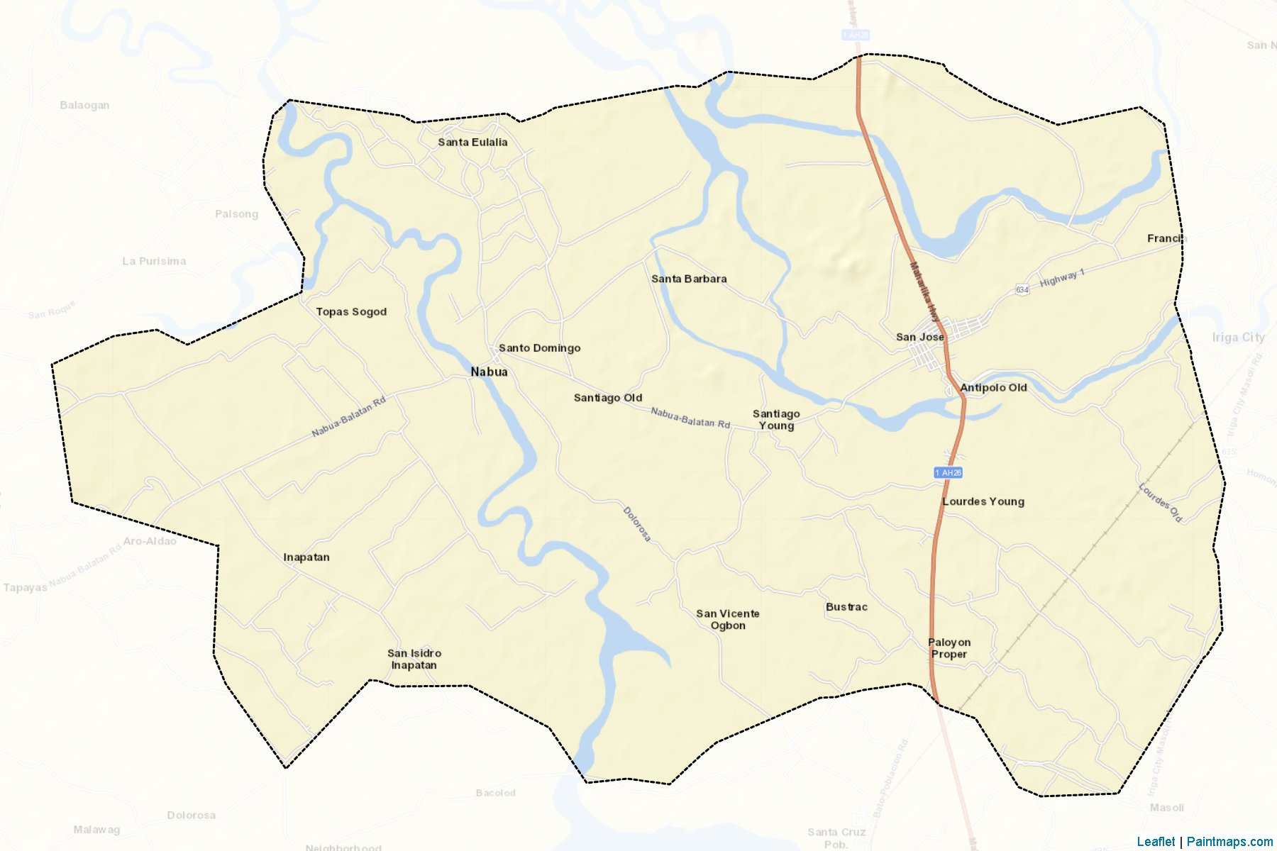 Nabua (Camarines Sur) Map Cropping Samples-2