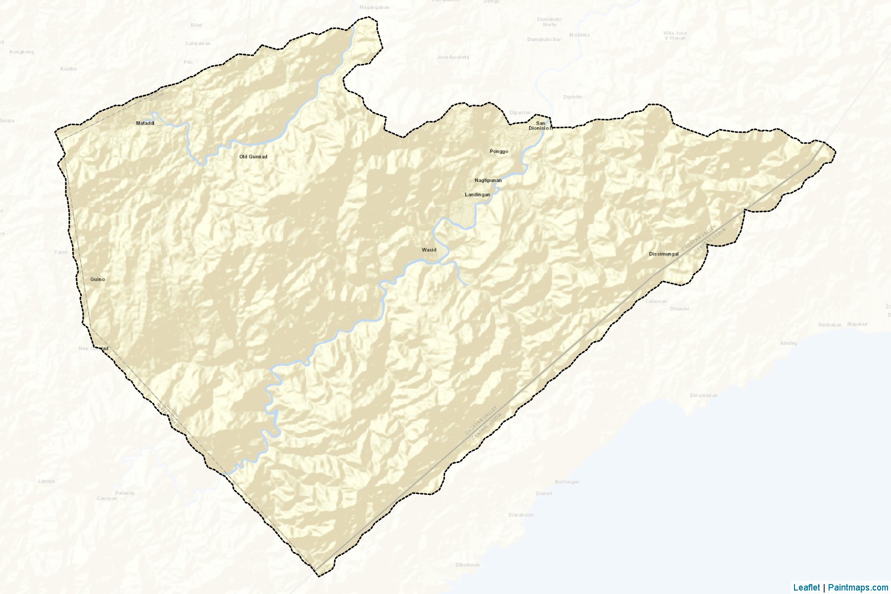 Muestras de recorte de mapas Nagtipunan (Quirino)-2