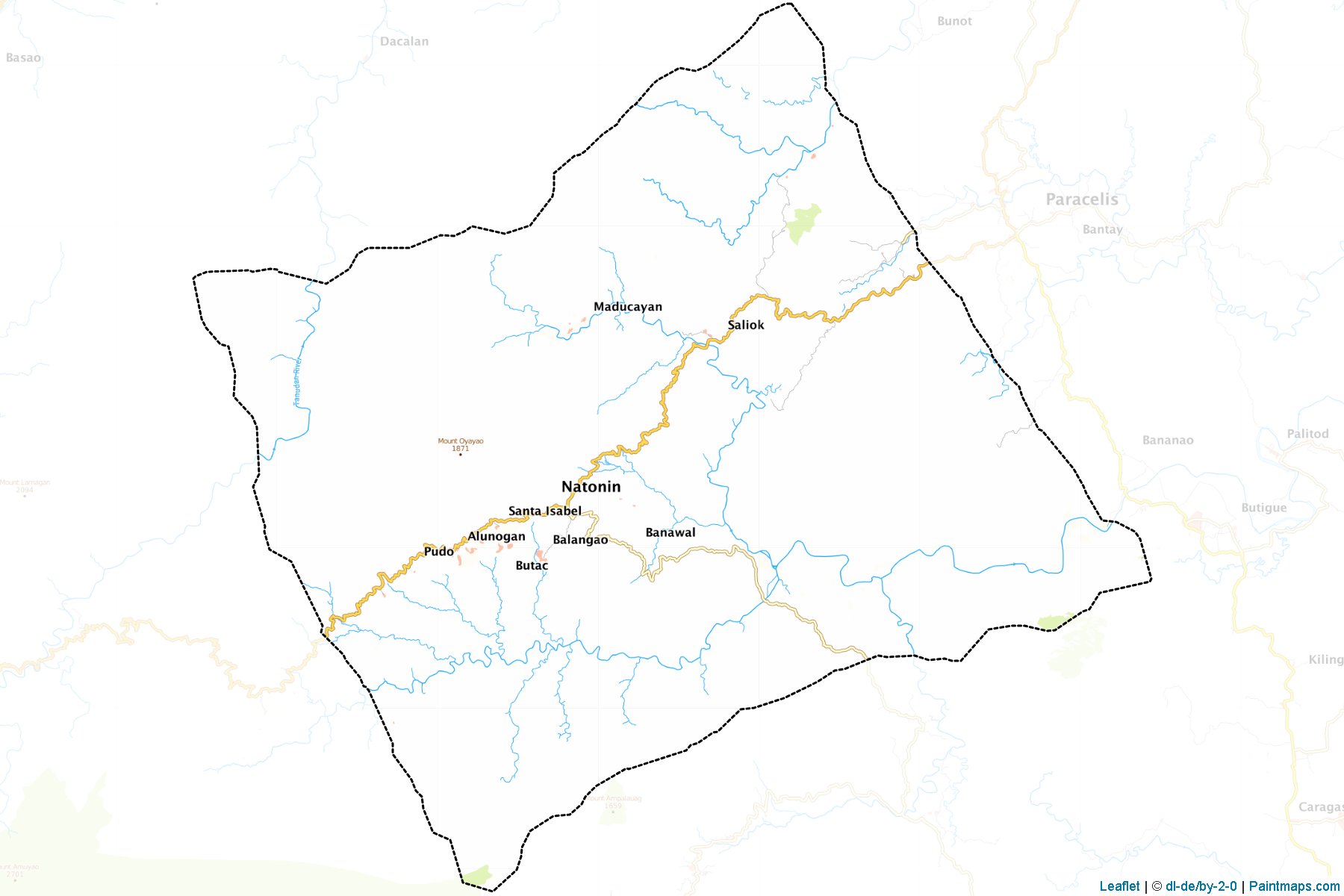 Natonin (Mountain Province) Map Cropping Samples-1