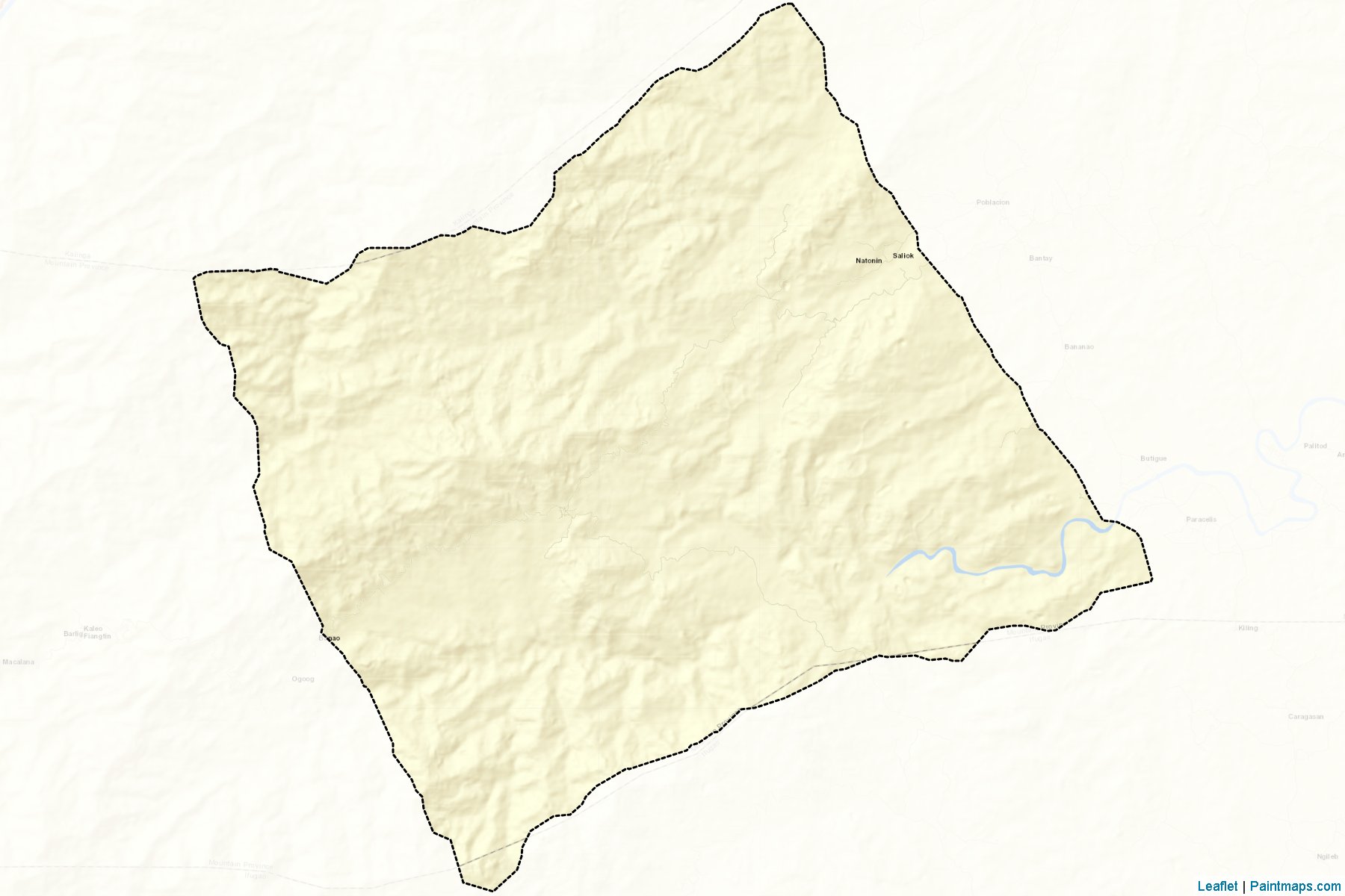 Natonin (Mountain Province) Map Cropping Samples-2