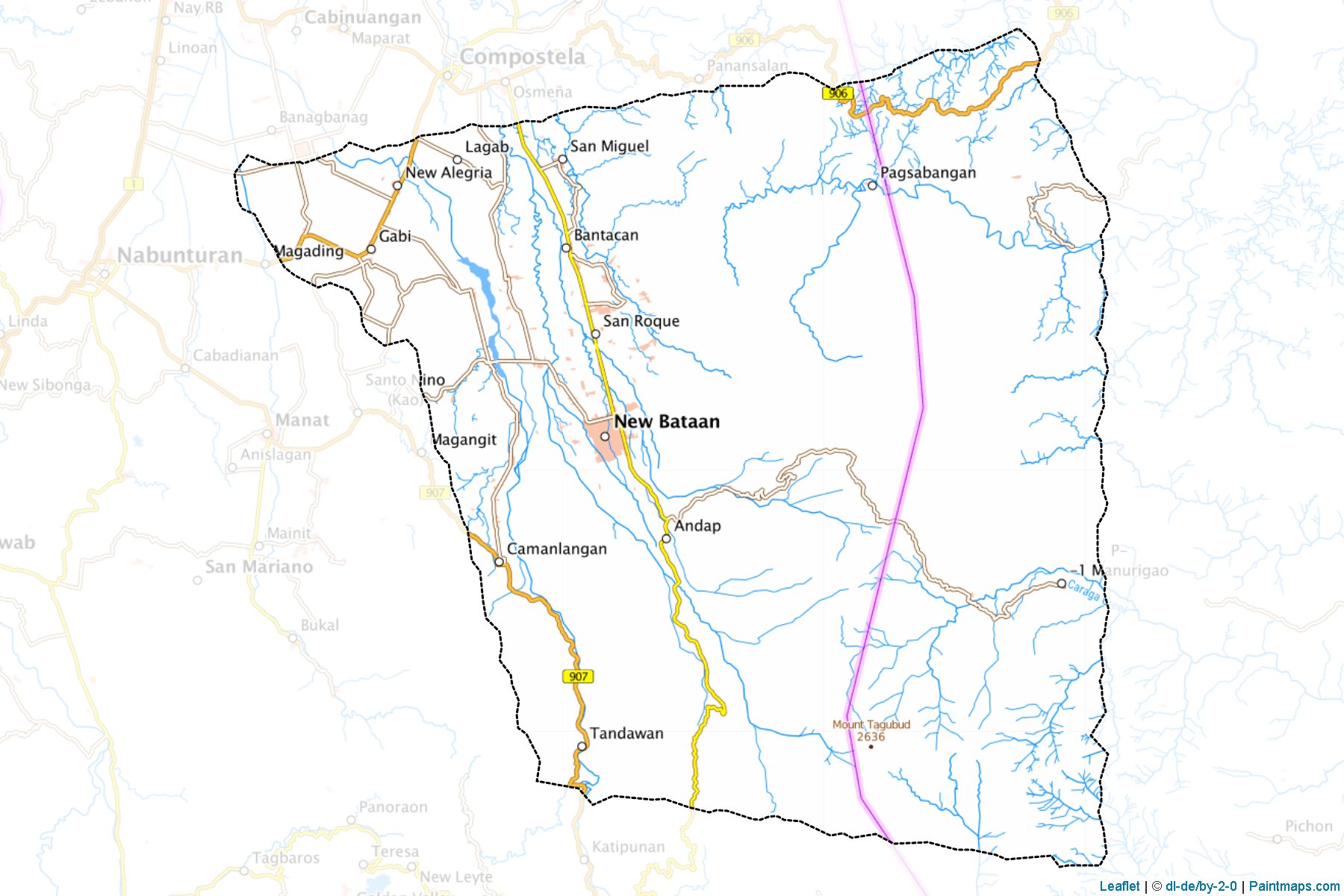 New Bataan (Compostela Valley) Map Cropping Samples-1