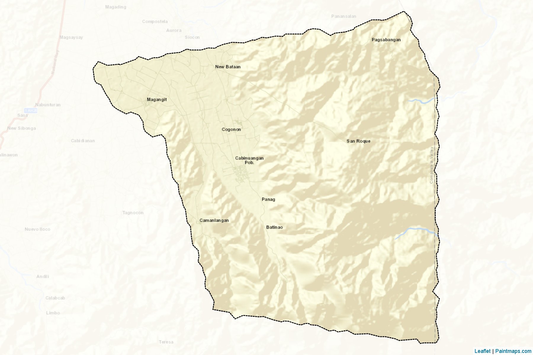 New Bataan (Compostela Valley) Map Cropping Samples-2