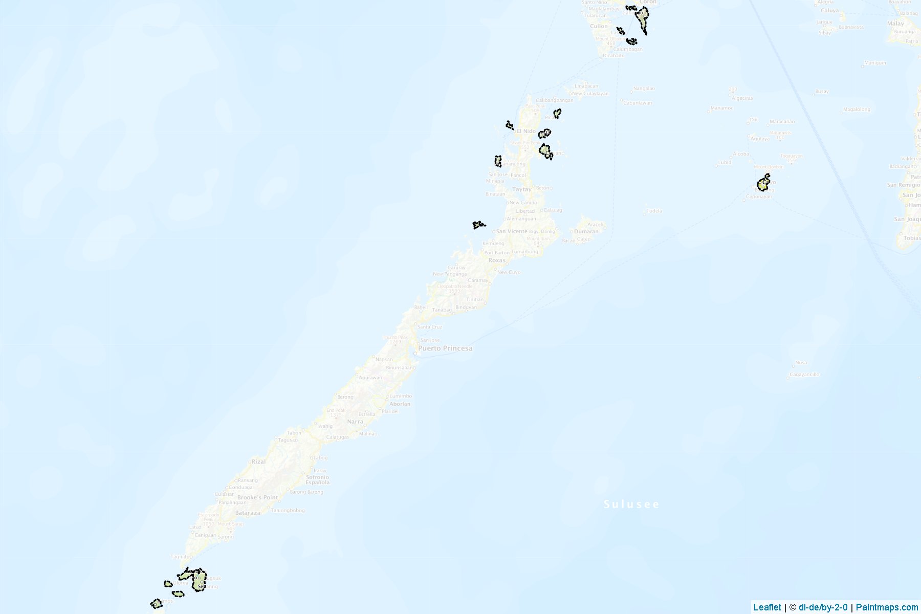 Balabac (Palawan) Map Cropping Samples-1