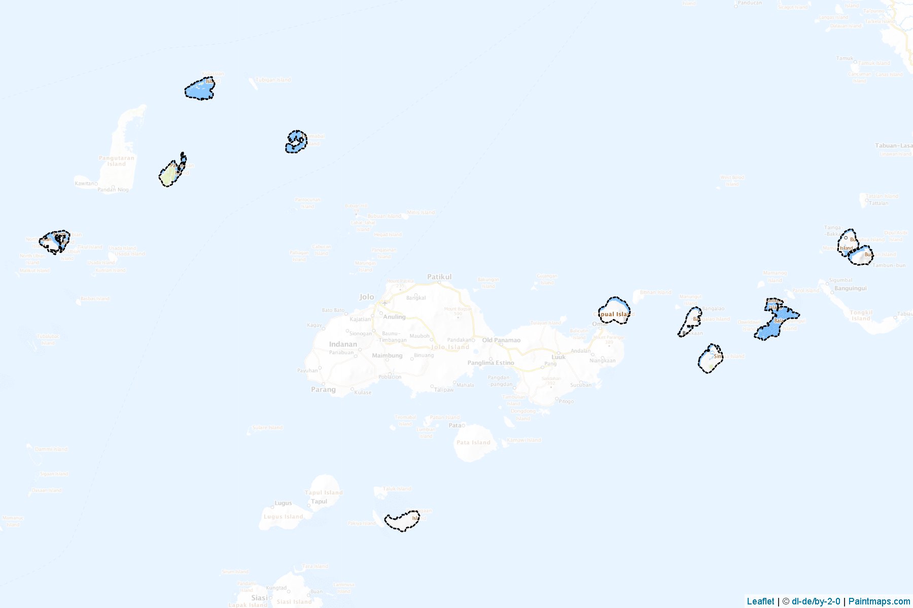 Muestras de recorte de mapas Luuk (Sulu)-1