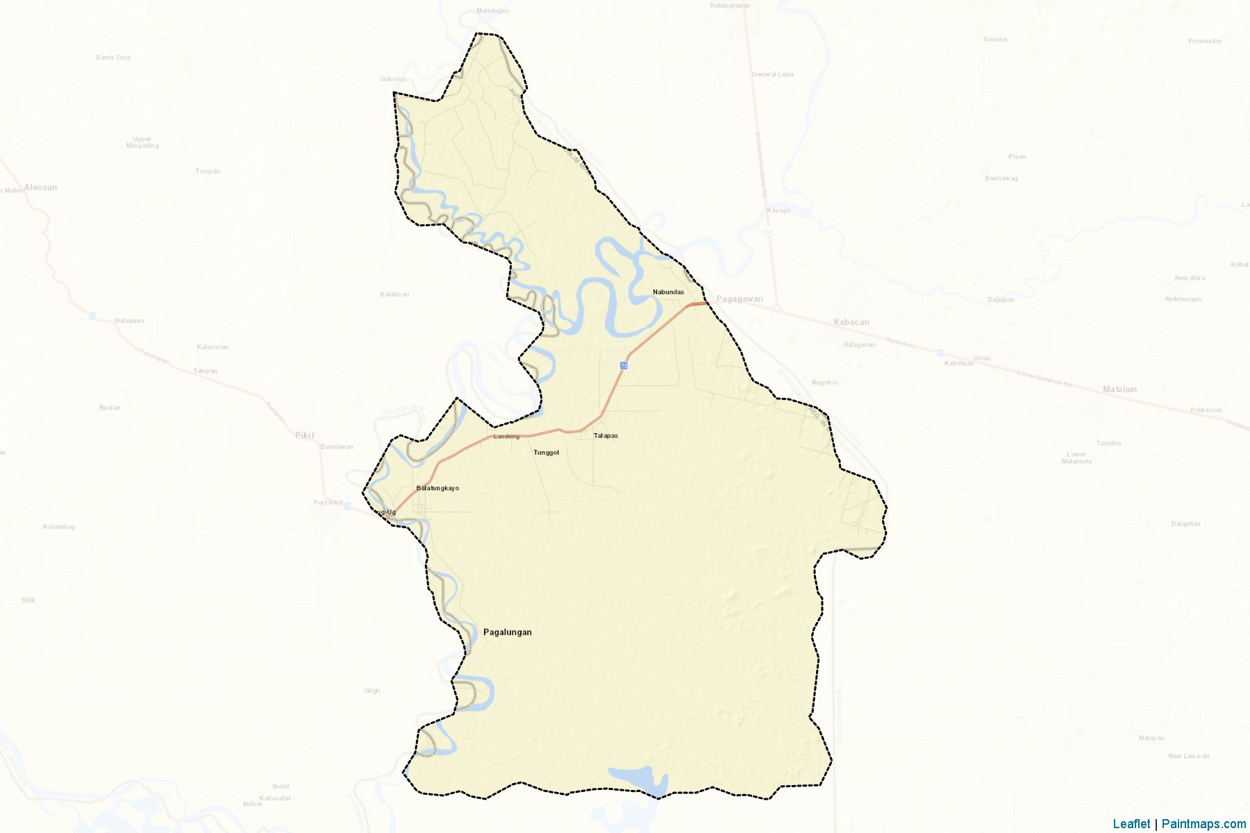 Pagalungan (Maguindanao) Map Cropping Samples-2