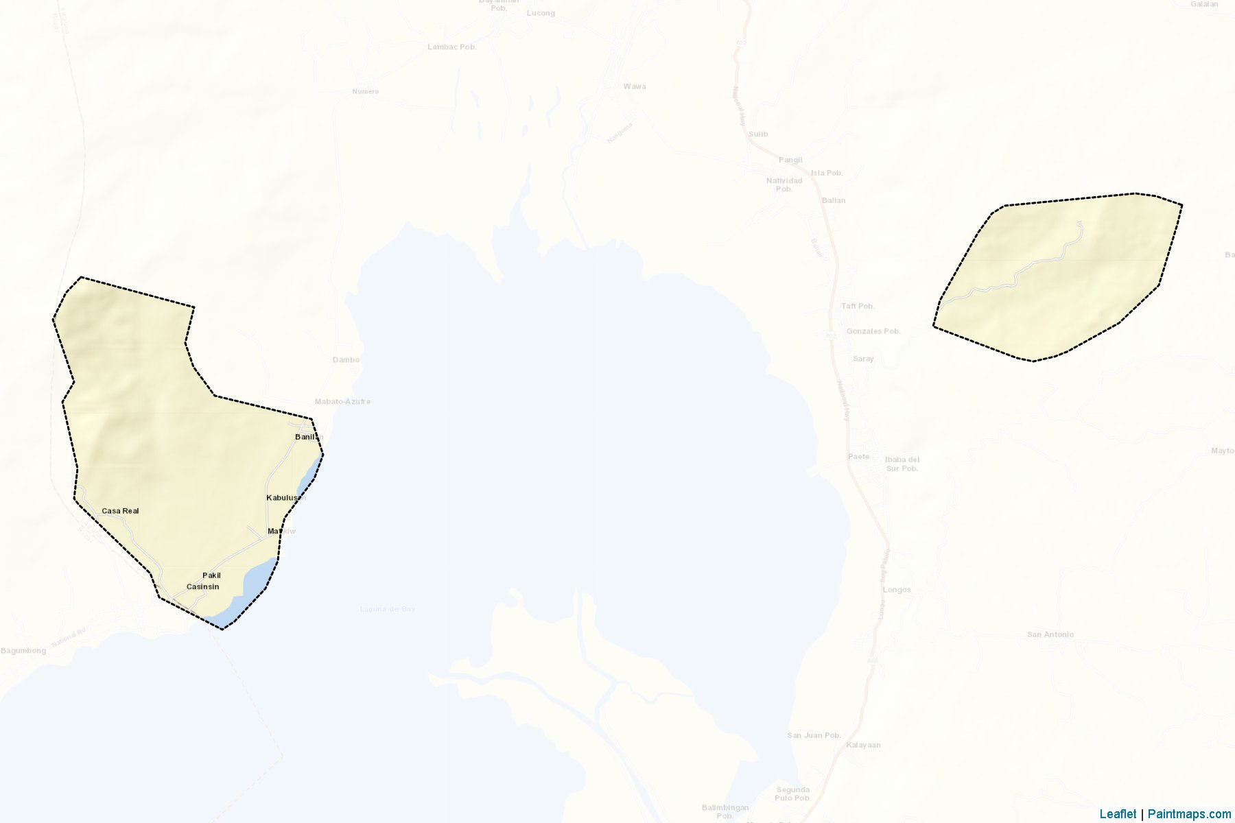 Pakil (Laguna) Map Cropping Samples-2