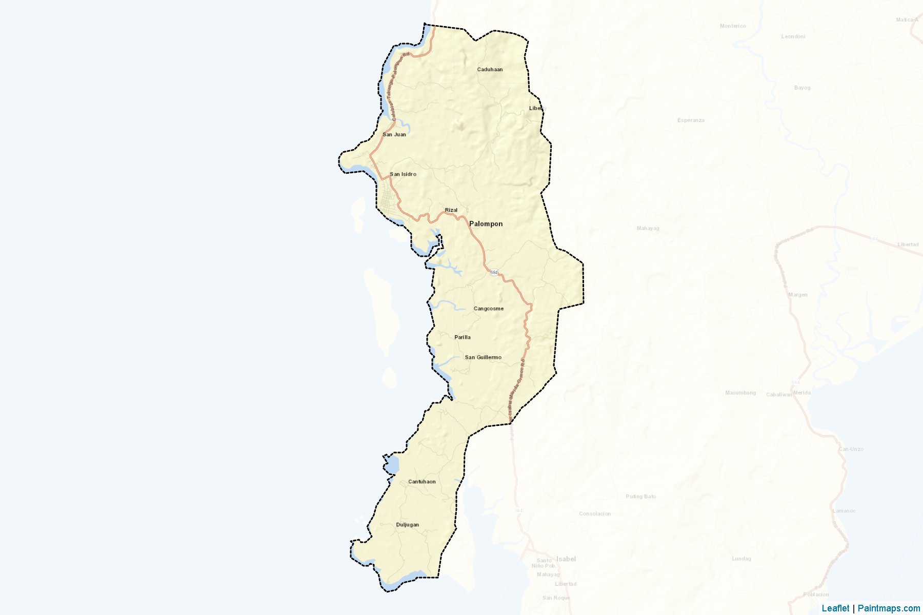 Palompon (Leyte) Map Cropping Samples-2