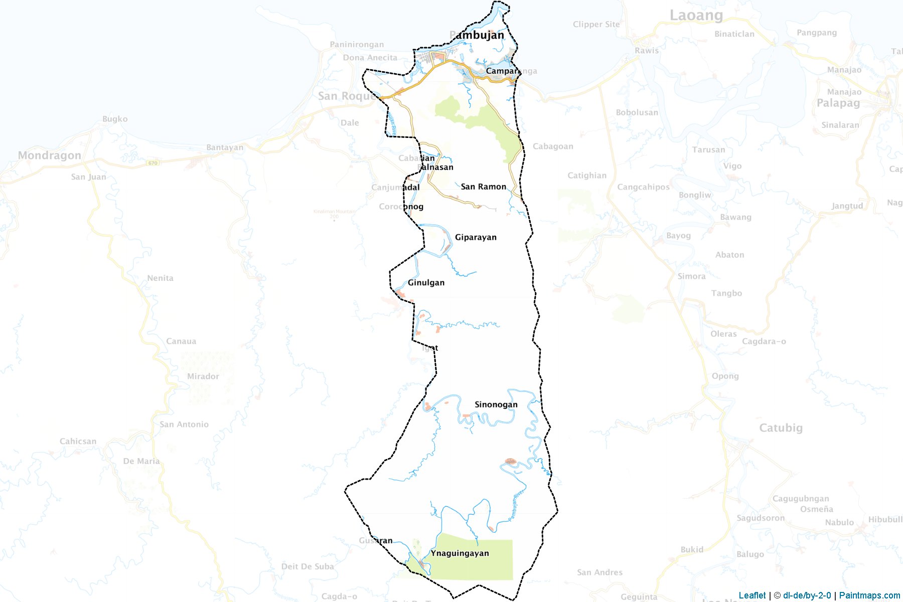 Pambuyan (Northern Samar) Map Cropping Samples-1