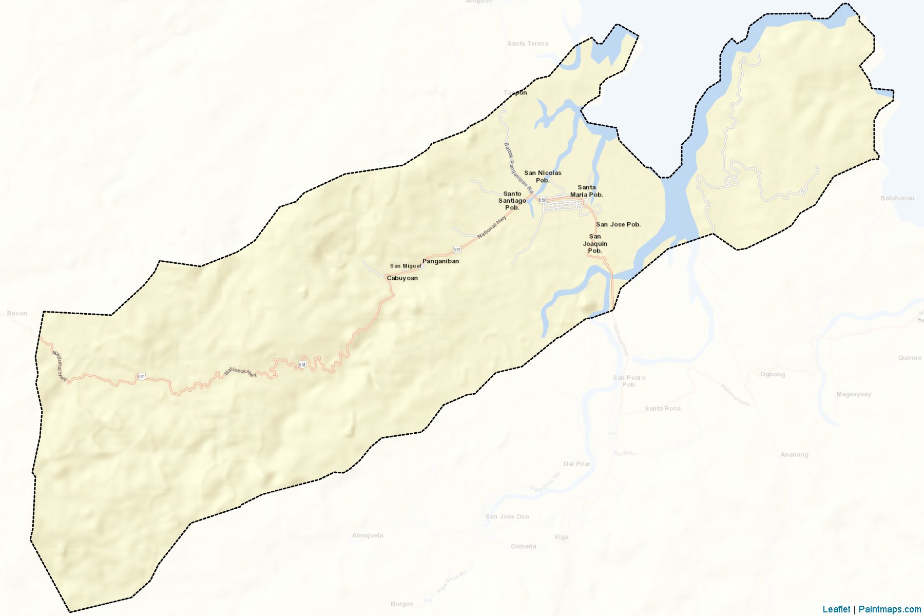 Panganiban (Catanduanes) Map Cropping Samples-2