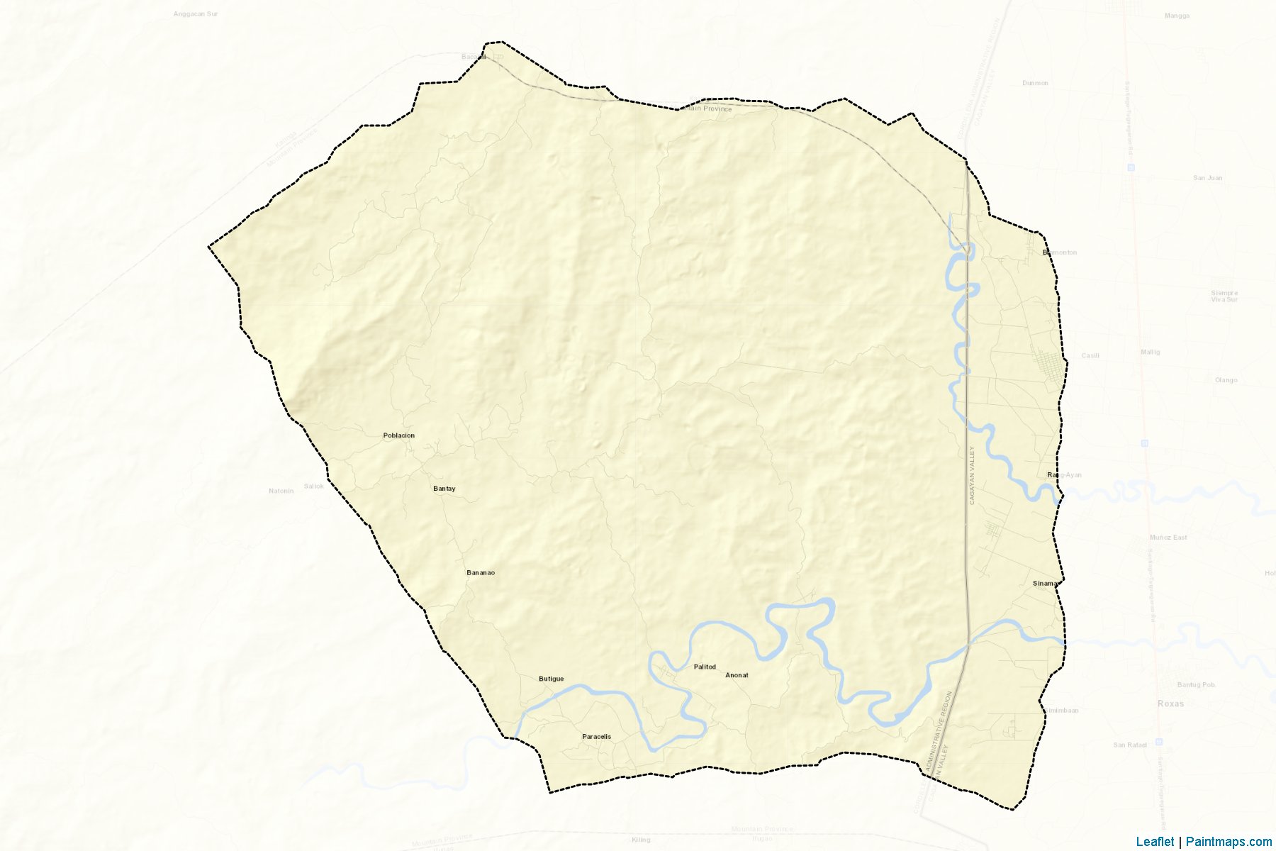 Paracelis (Mountain Province) Map Cropping Samples-2