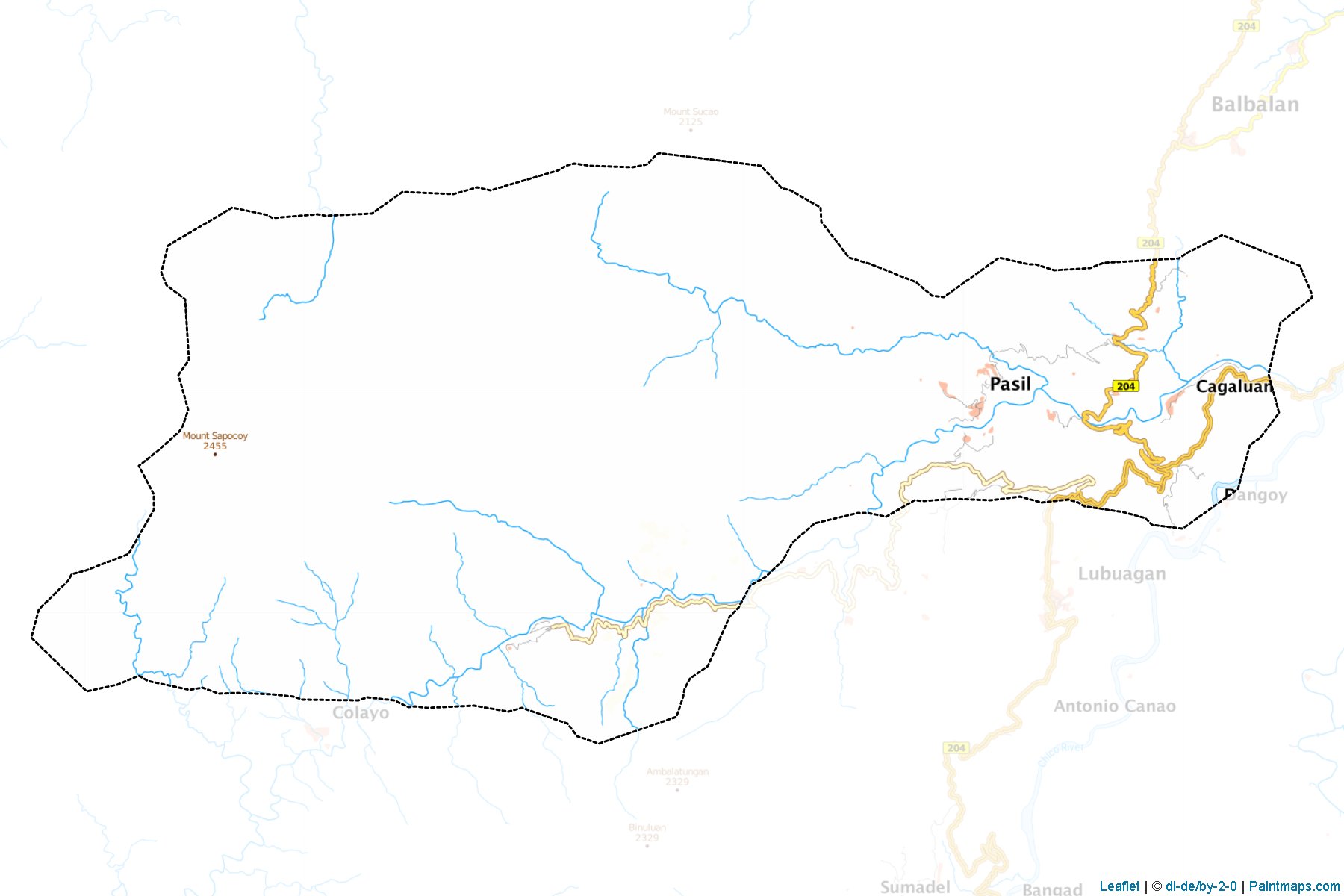 Pasil (Kalinga) Map Cropping Samples-1