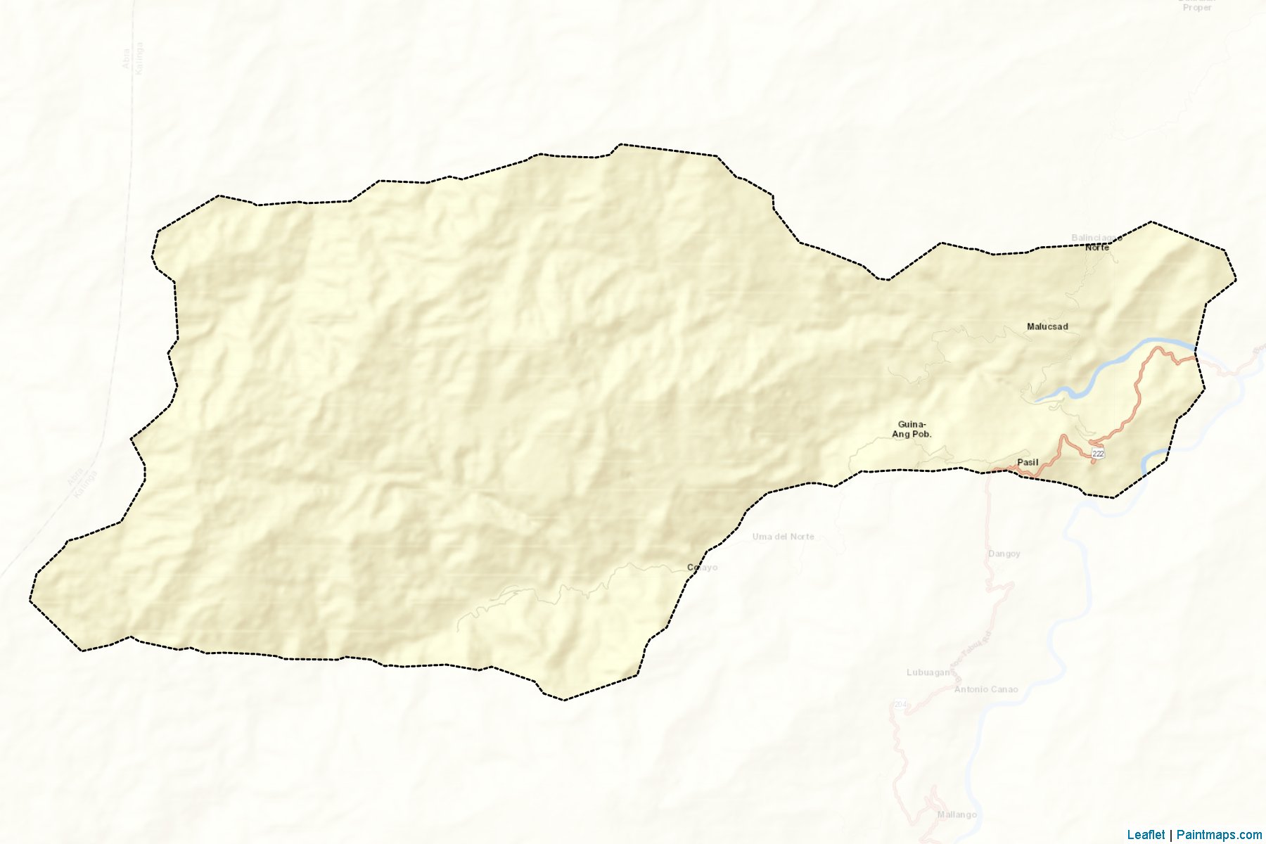 Pasil (Kalinga) Map Cropping Samples-2