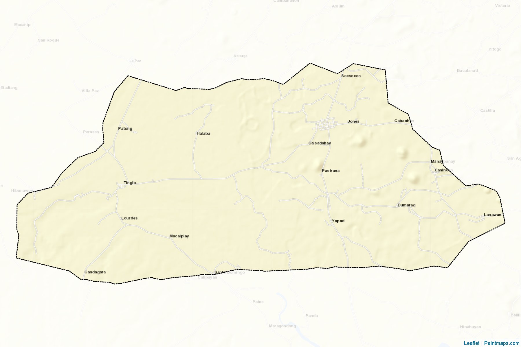 Pastrana (Leyte) Haritası Örnekleri-2