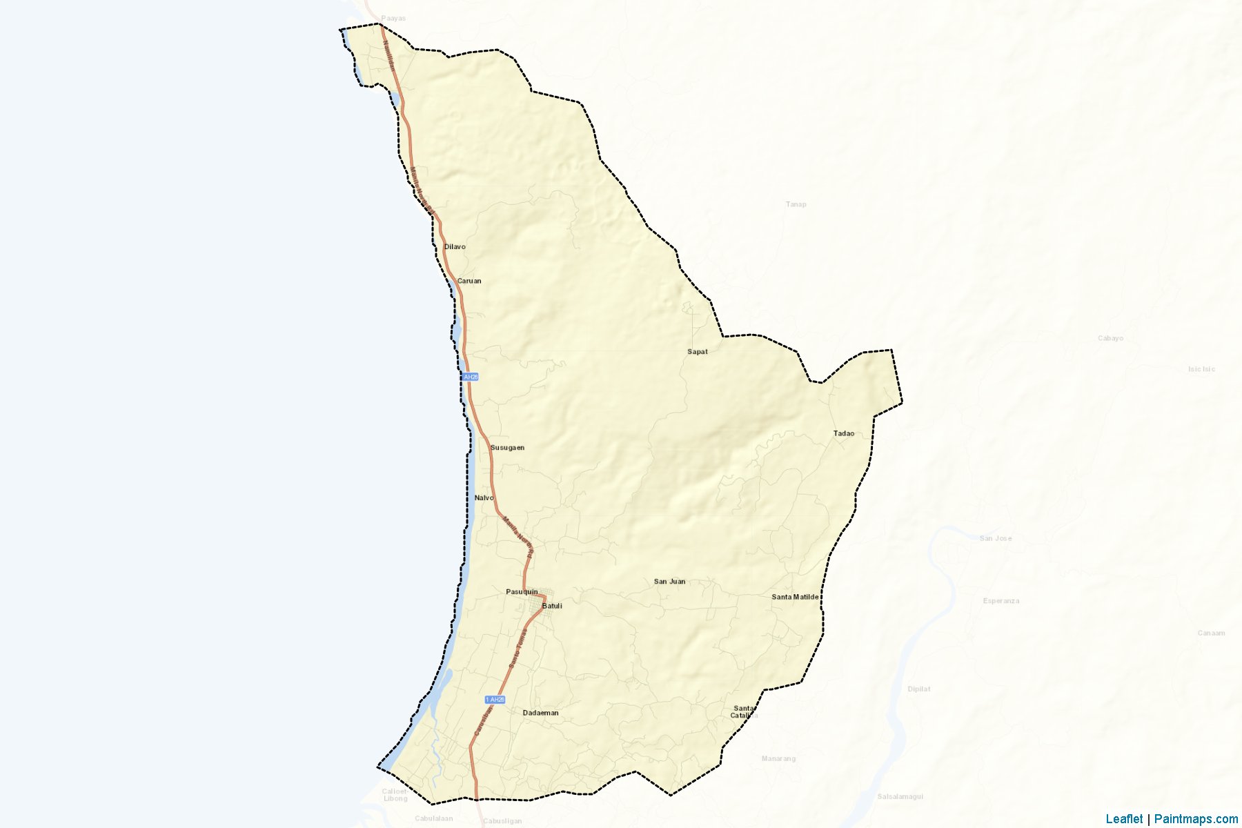 Pasuquin (Ilocos Norte) Map Cropping Samples-2