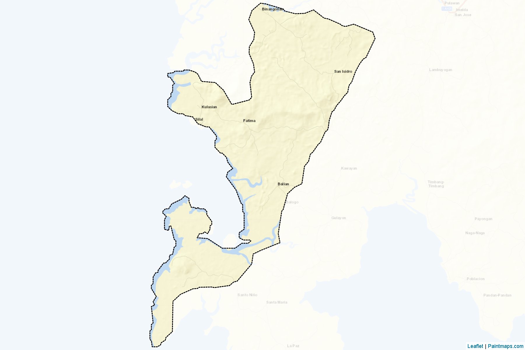 Payao (Zamboanga Sibugay) Map Cropping Samples-2