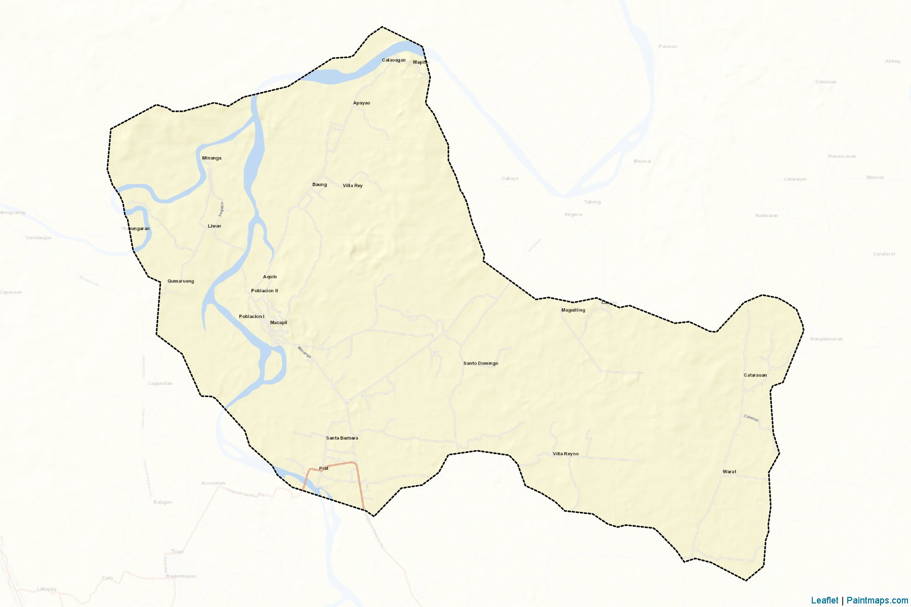 Piat (Cagayan) Haritası Örnekleri-2