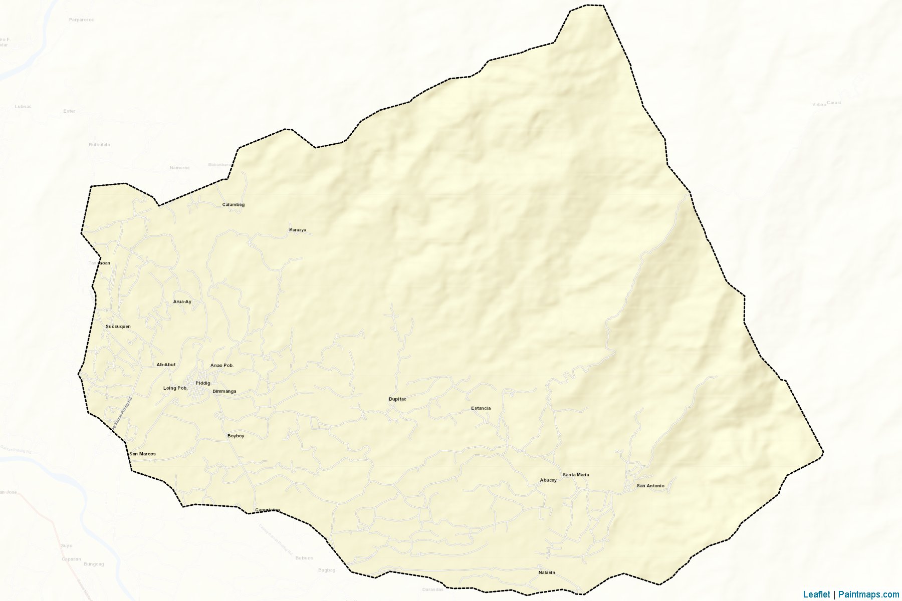 Piddig (Ilocos Norte) Map Cropping Samples-2