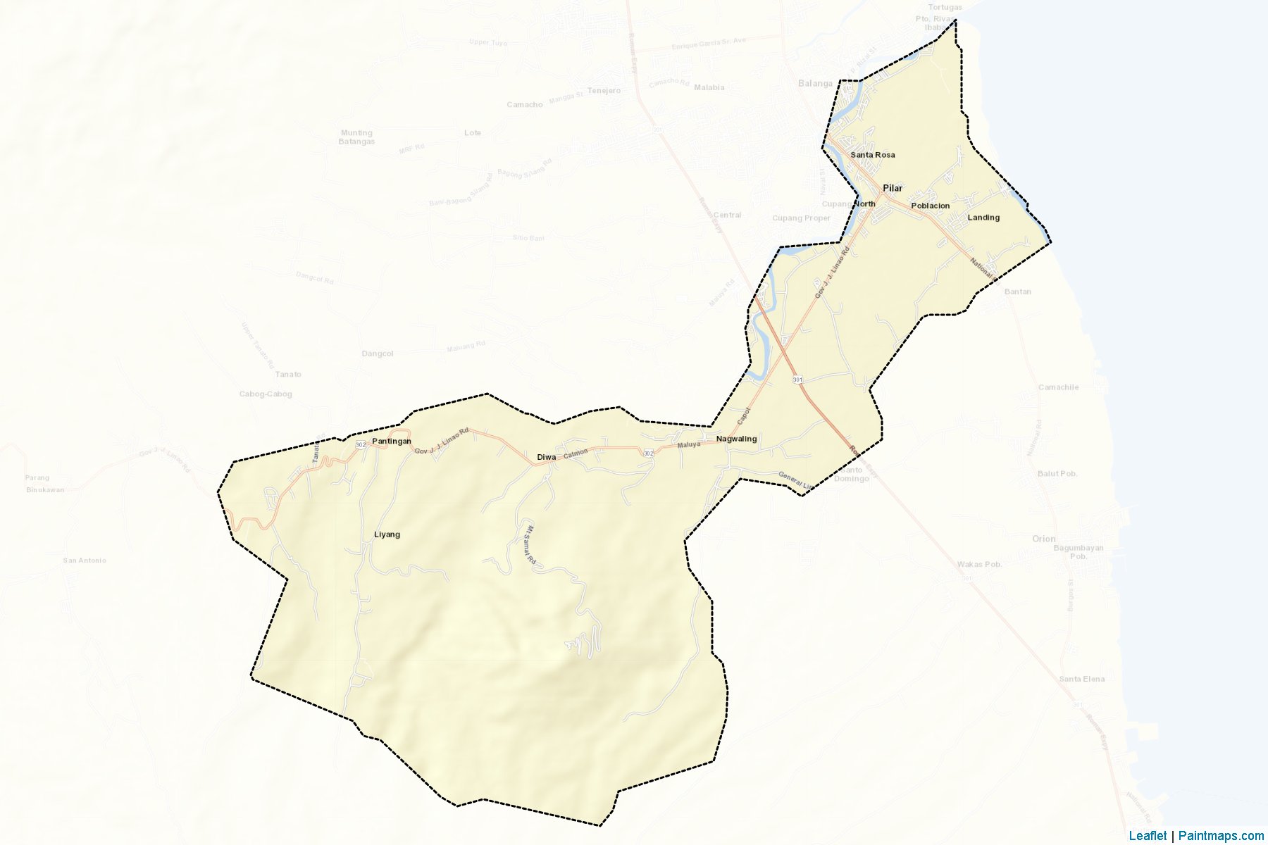 Pilar (Bataan) Map Cropping Samples-2