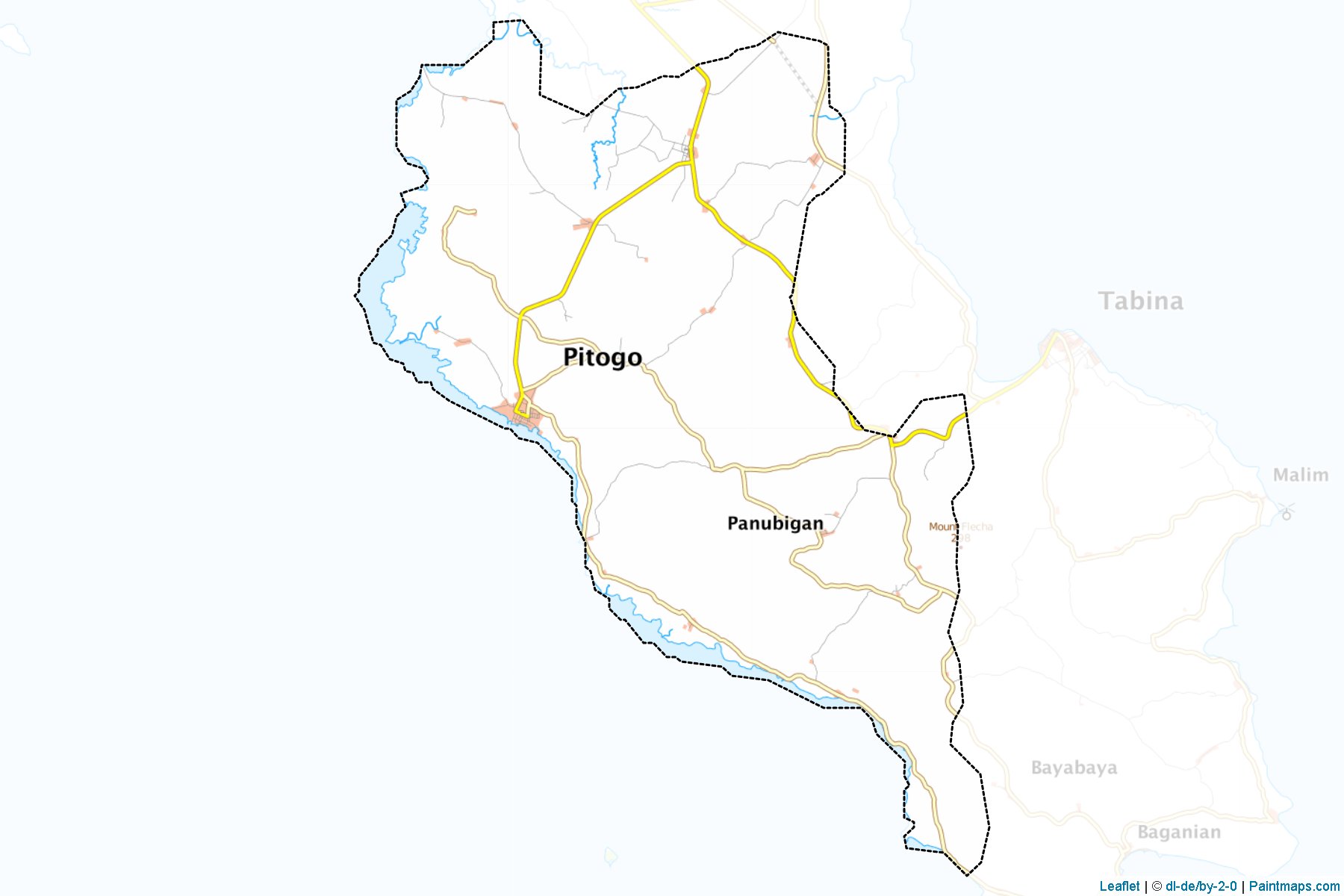 Pitogo (Zamboanga del Sur) Map Cropping Samples-1