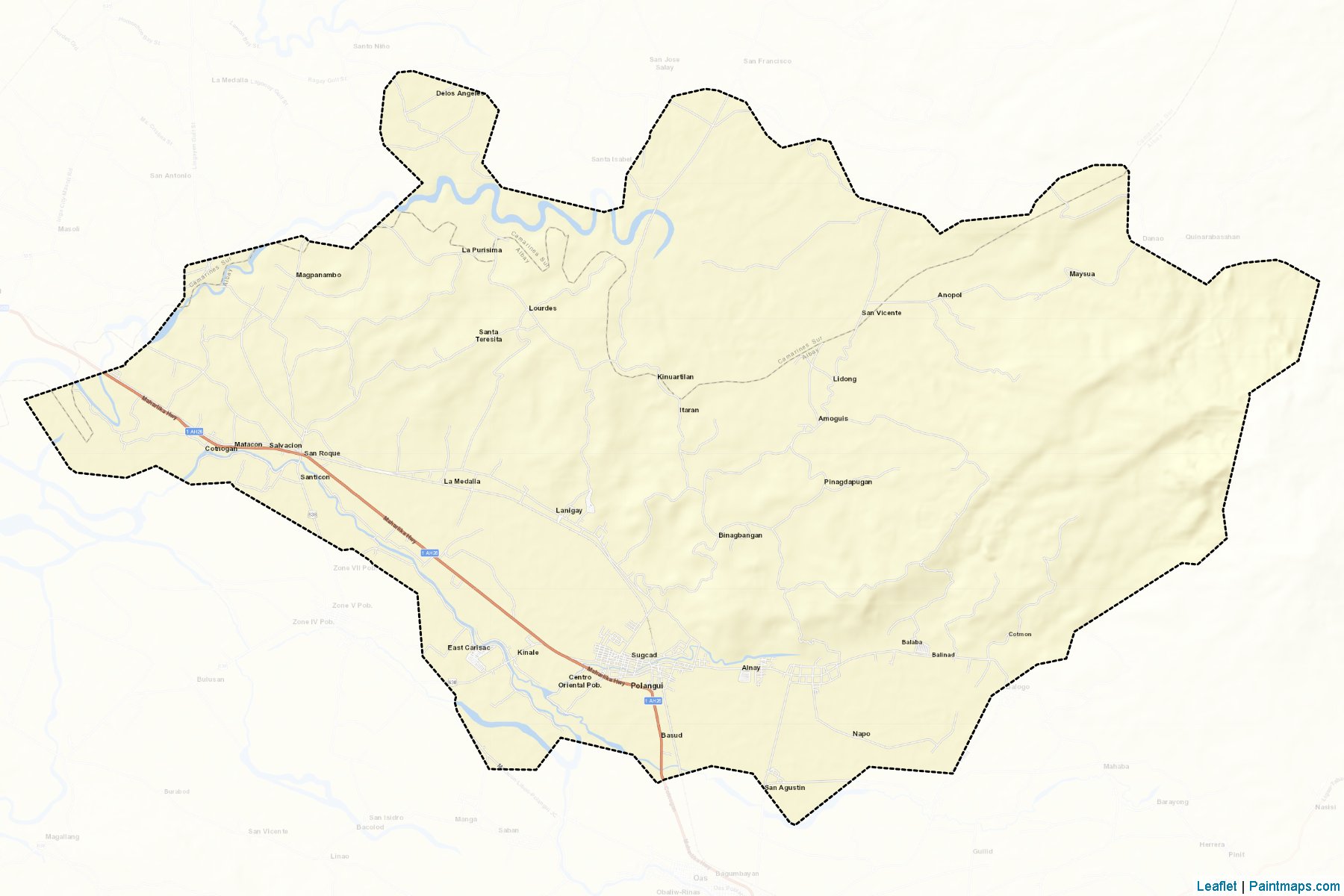 Polangui (Albay) Map Cropping Samples-2