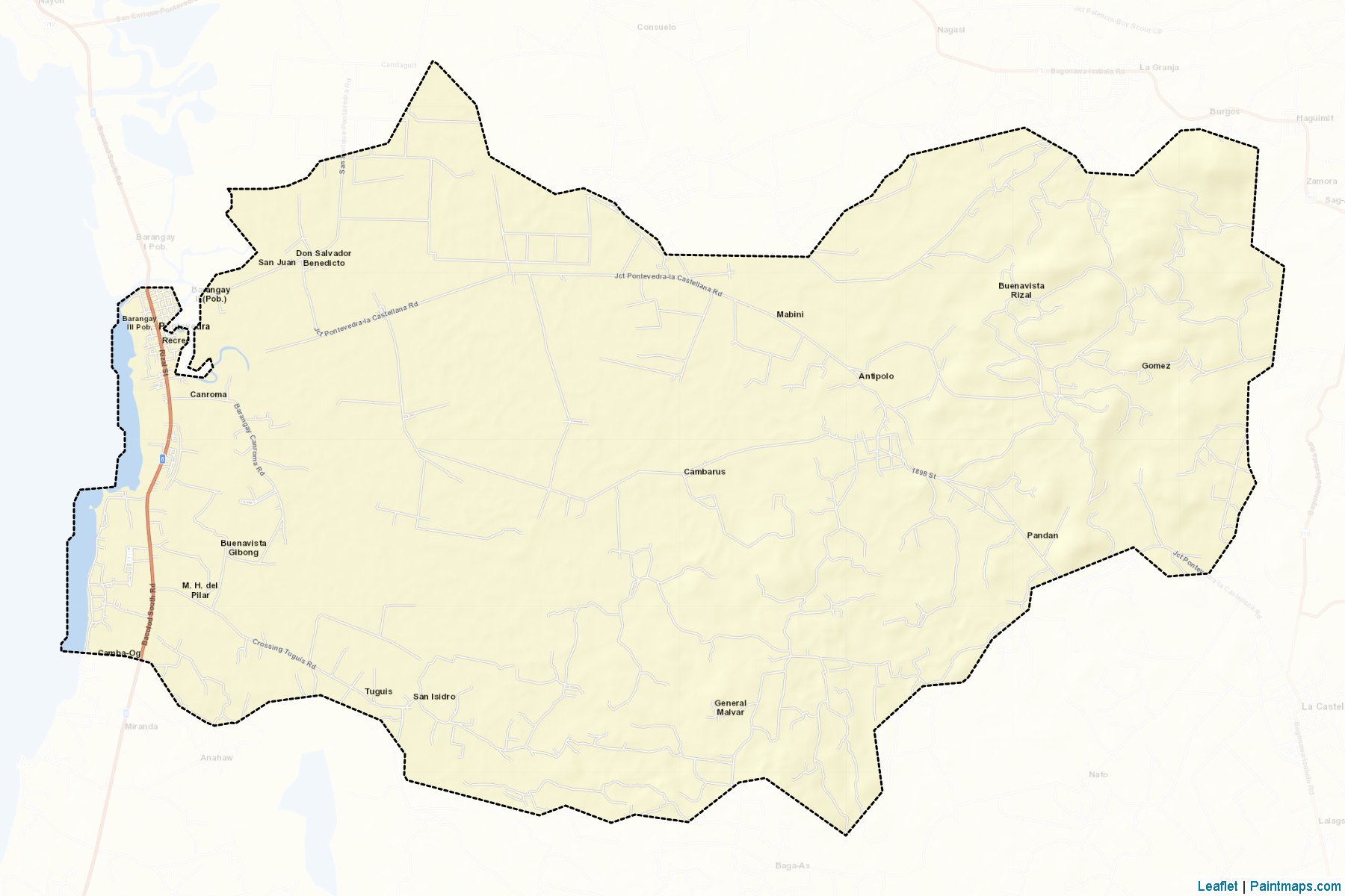 Pontevedra (Negros Occidental) Map Cropping Samples-2