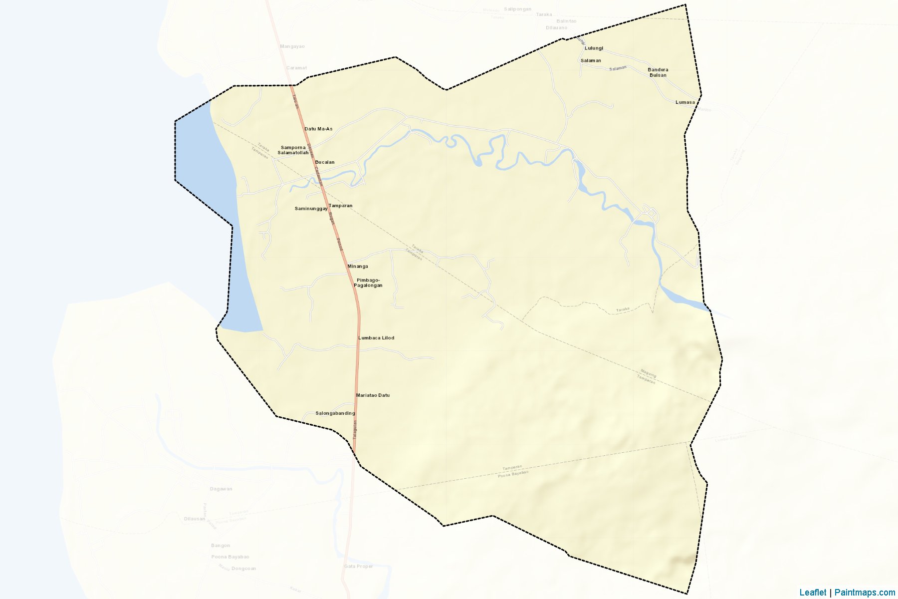 Poonabayabao (Lanao del Sur) Map Cropping Samples-2