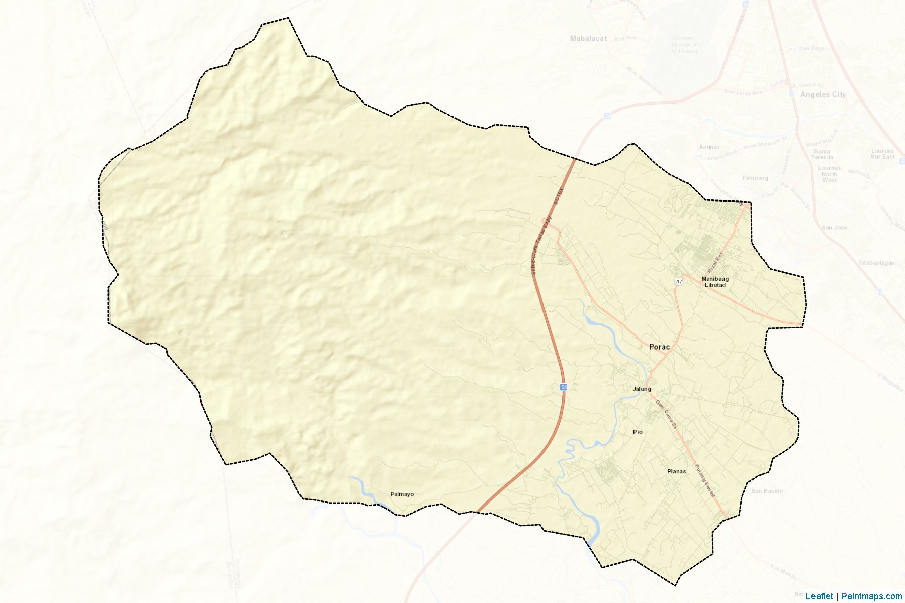 Porac (Pampanga) Map Cropping Samples-2