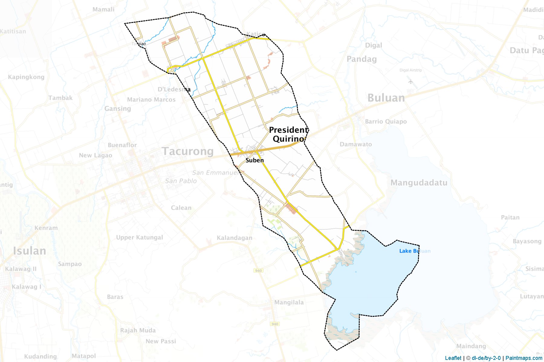 Pres. Quirino (Sultan Kudarat) Map Cropping Samples-1