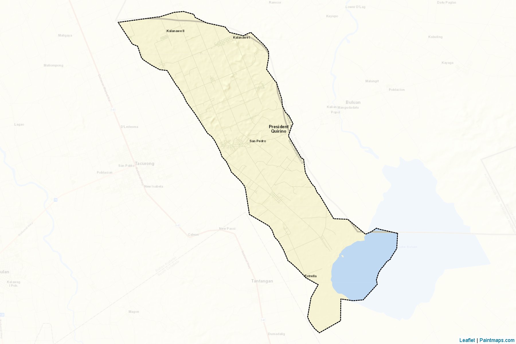 Pres. Quirino (Sultan Kudarat) Map Cropping Samples-2