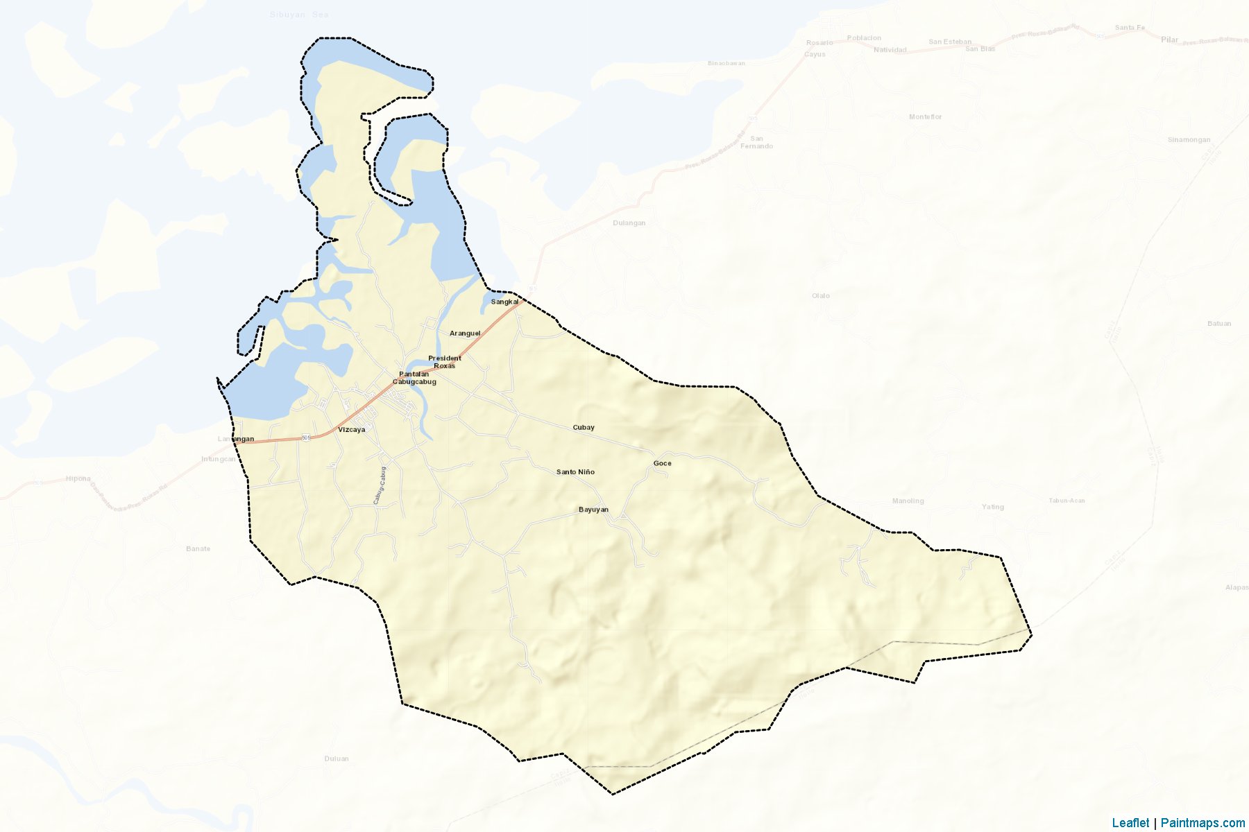 President Roxas (Capiz) Map Cropping Samples-2