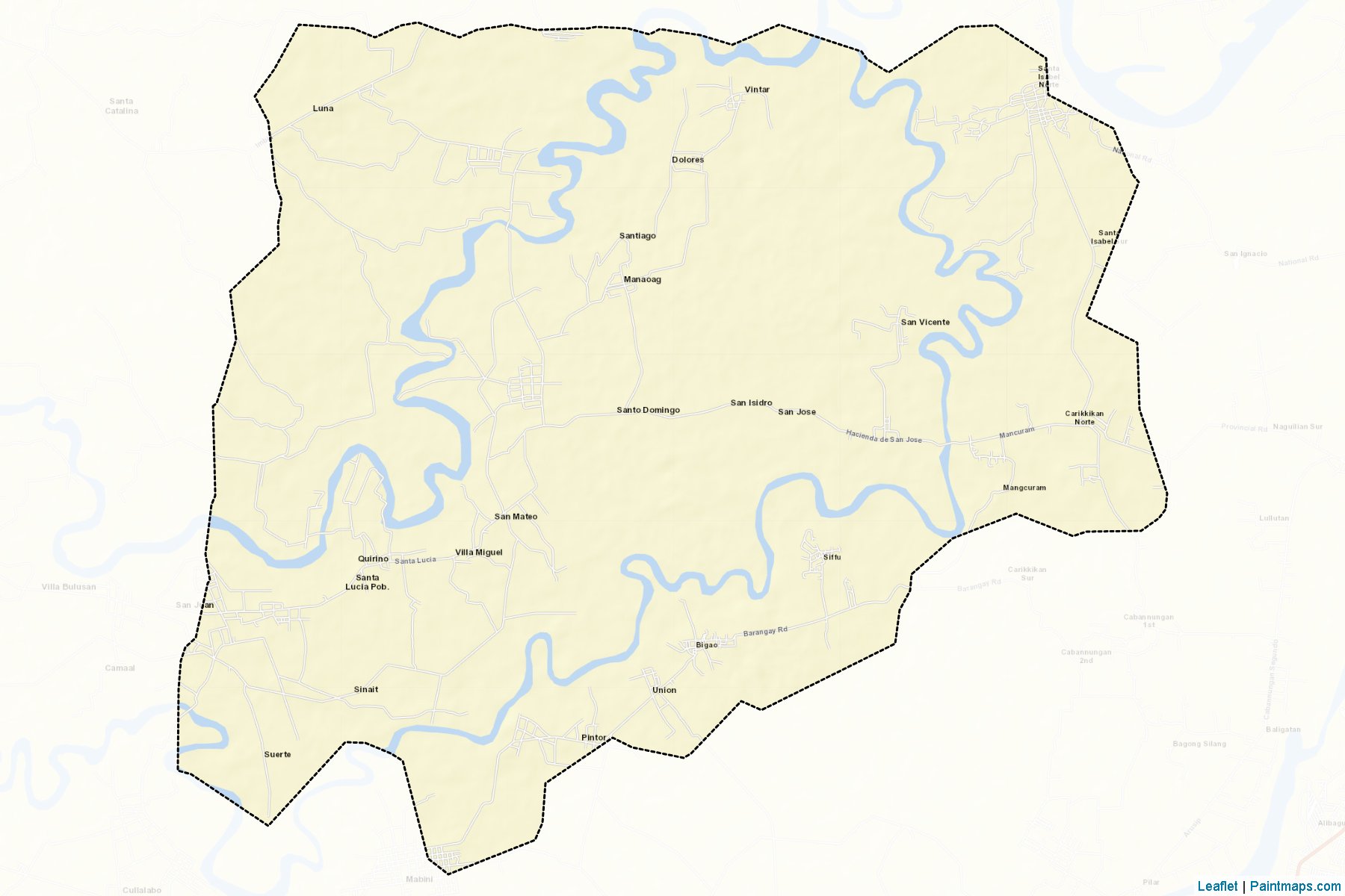 Muestras de recorte de mapas Quirino (Isabela)-2