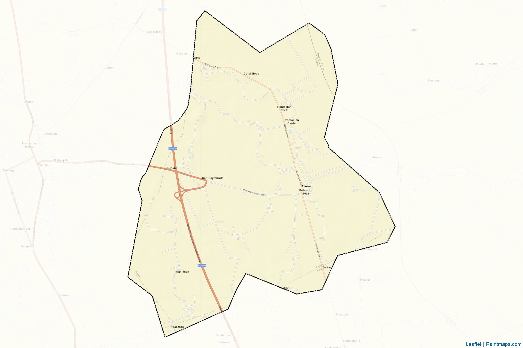 Ramos (Tarlac) Map Cropping Samples-2