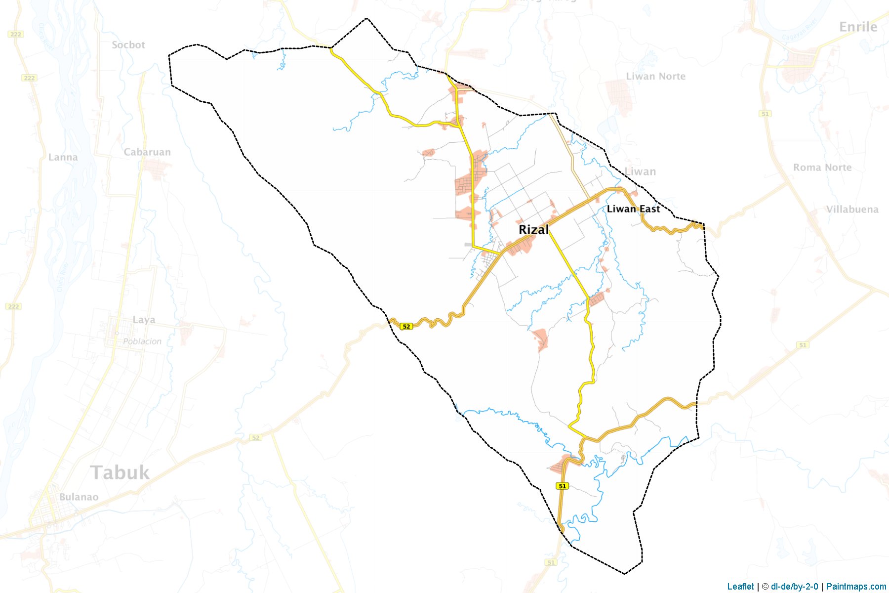 Muestras de recorte de mapas Rizal (Kalinga)-1