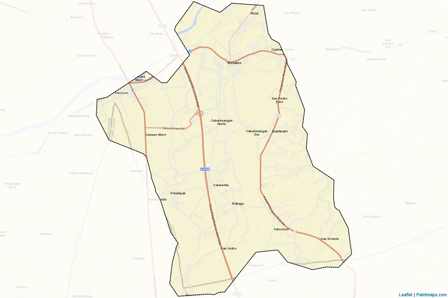 Rosales (Pangasinan) Map Cropping Samples-2