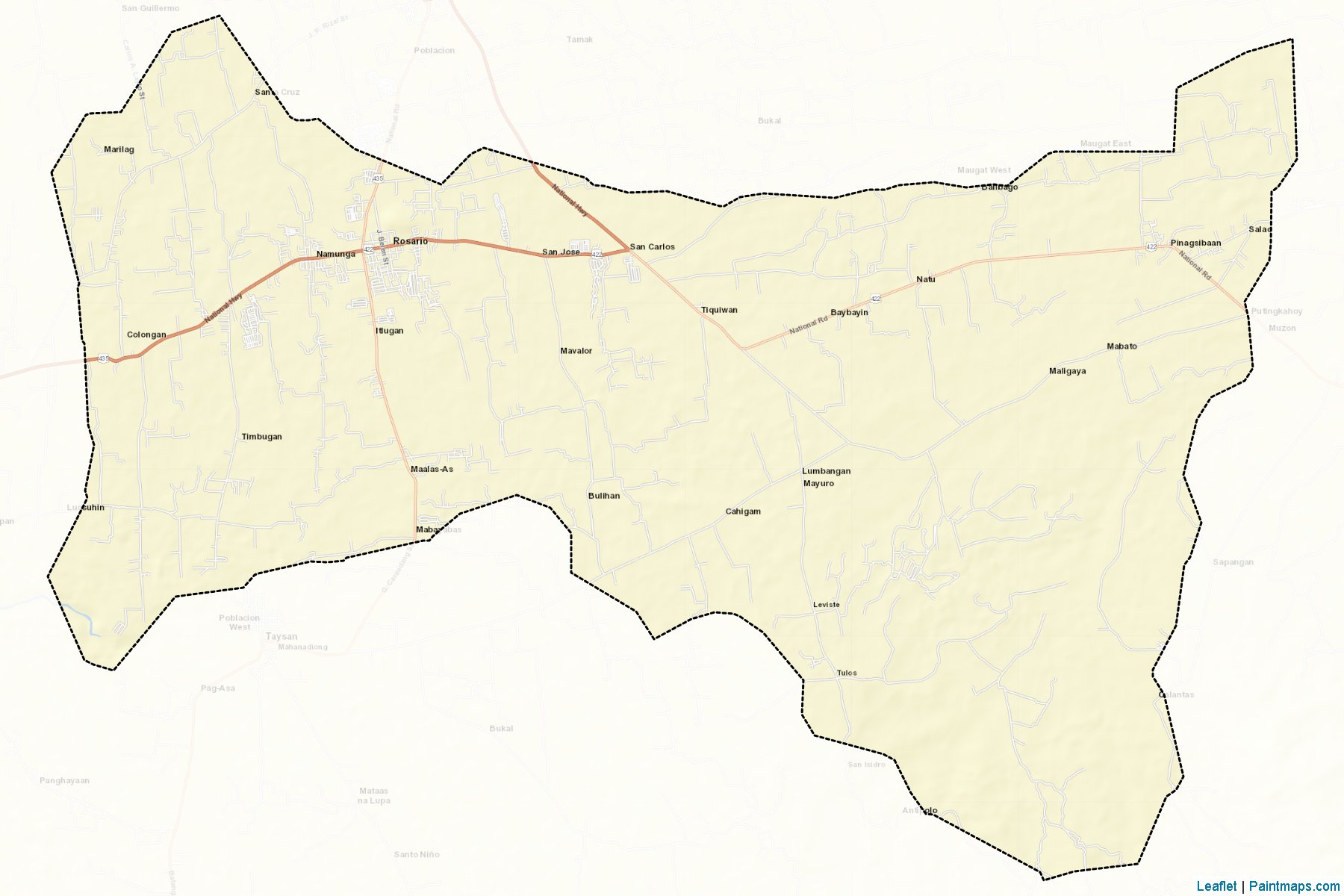 Rosario (Batangas) Map Cropping Samples-2