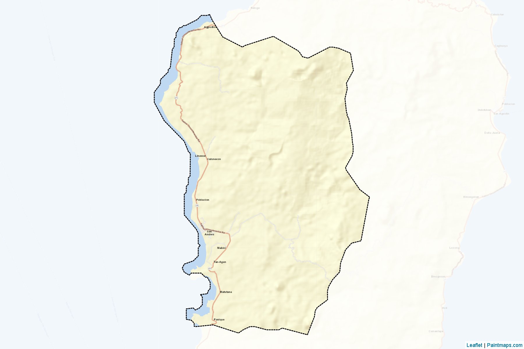 San Andres (Romblon) Map Cropping Samples-2