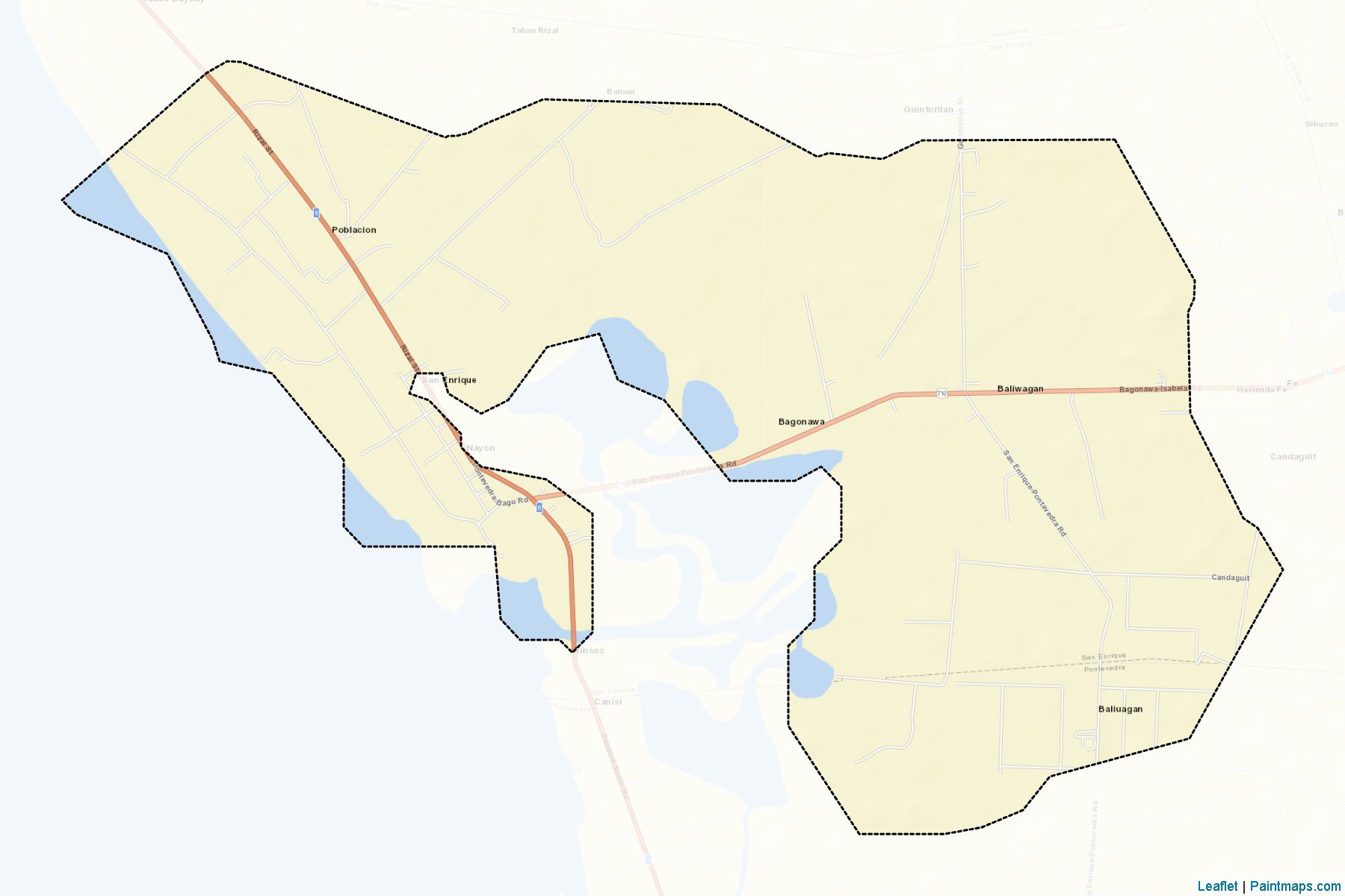 San Enrique (Negros Occidental) Map Cropping Samples-2