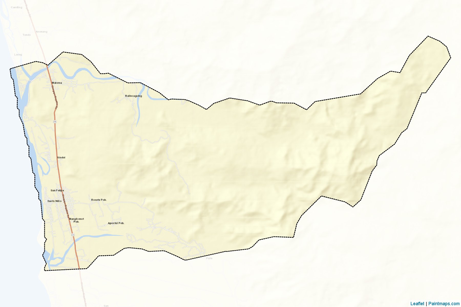 San Felipe (Zambales) Map Cropping Samples-2