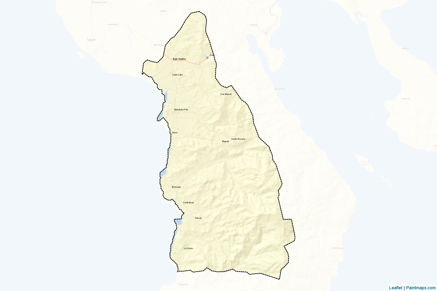 San Isidro (Davao Oriental) Map Cropping Samples-2