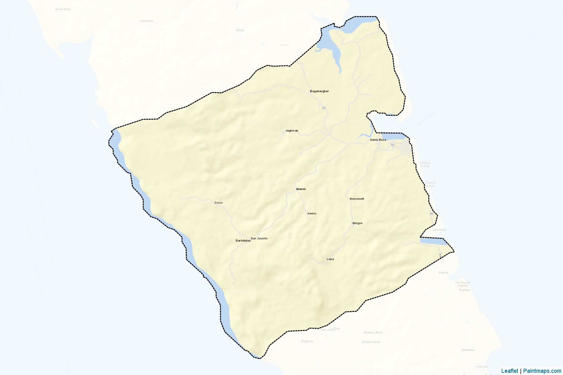 Muestras de recorte de mapas San Jacinto (Masbate)-2