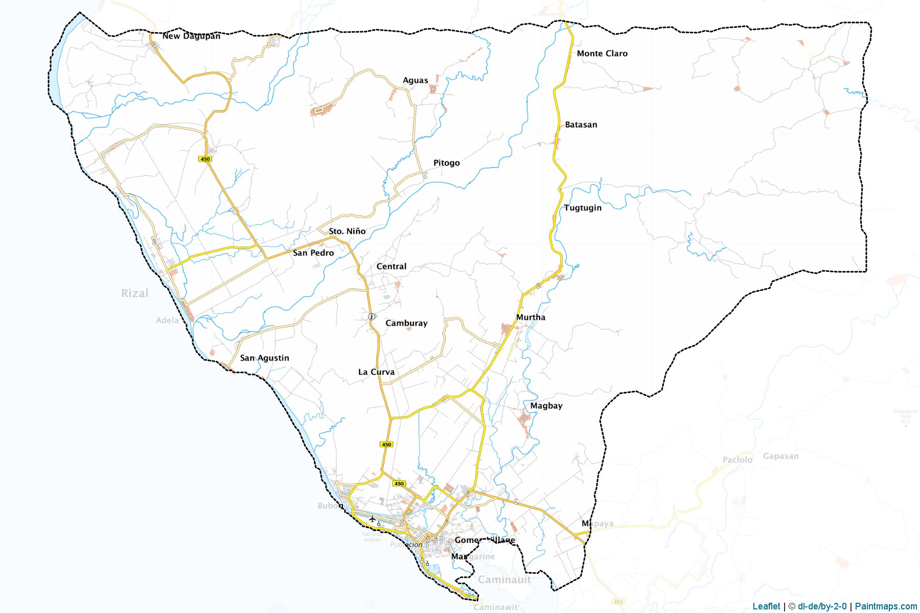 San Jose (Mindoro Occidental) Map Cropping Samples-1