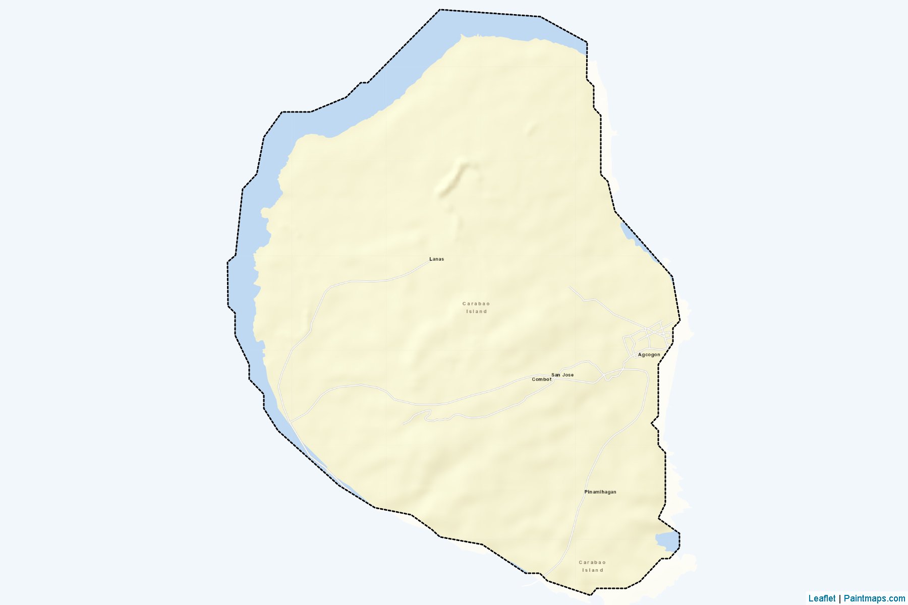 Muestras de recorte de mapas San Jose (Romblon)-2