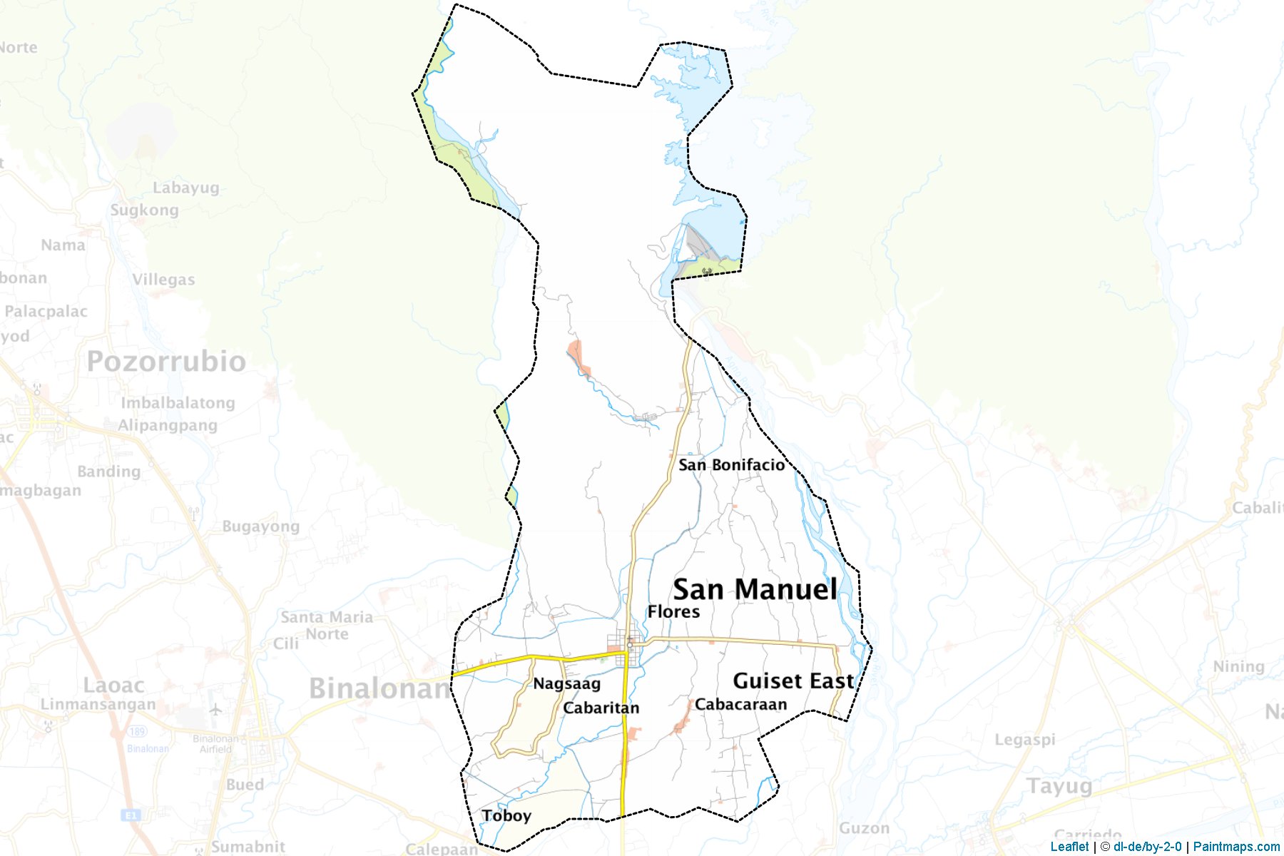 San Manuel (Pangasinan) Map Cropping Samples-1