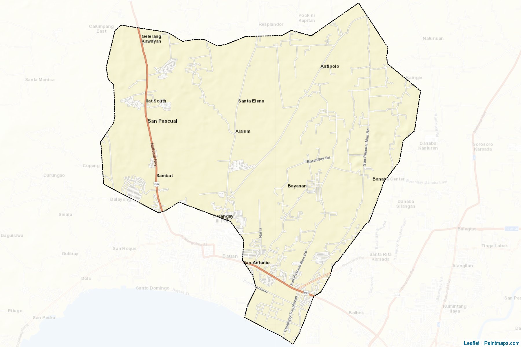 San Pascual (Batangas) Map Cropping Samples-2